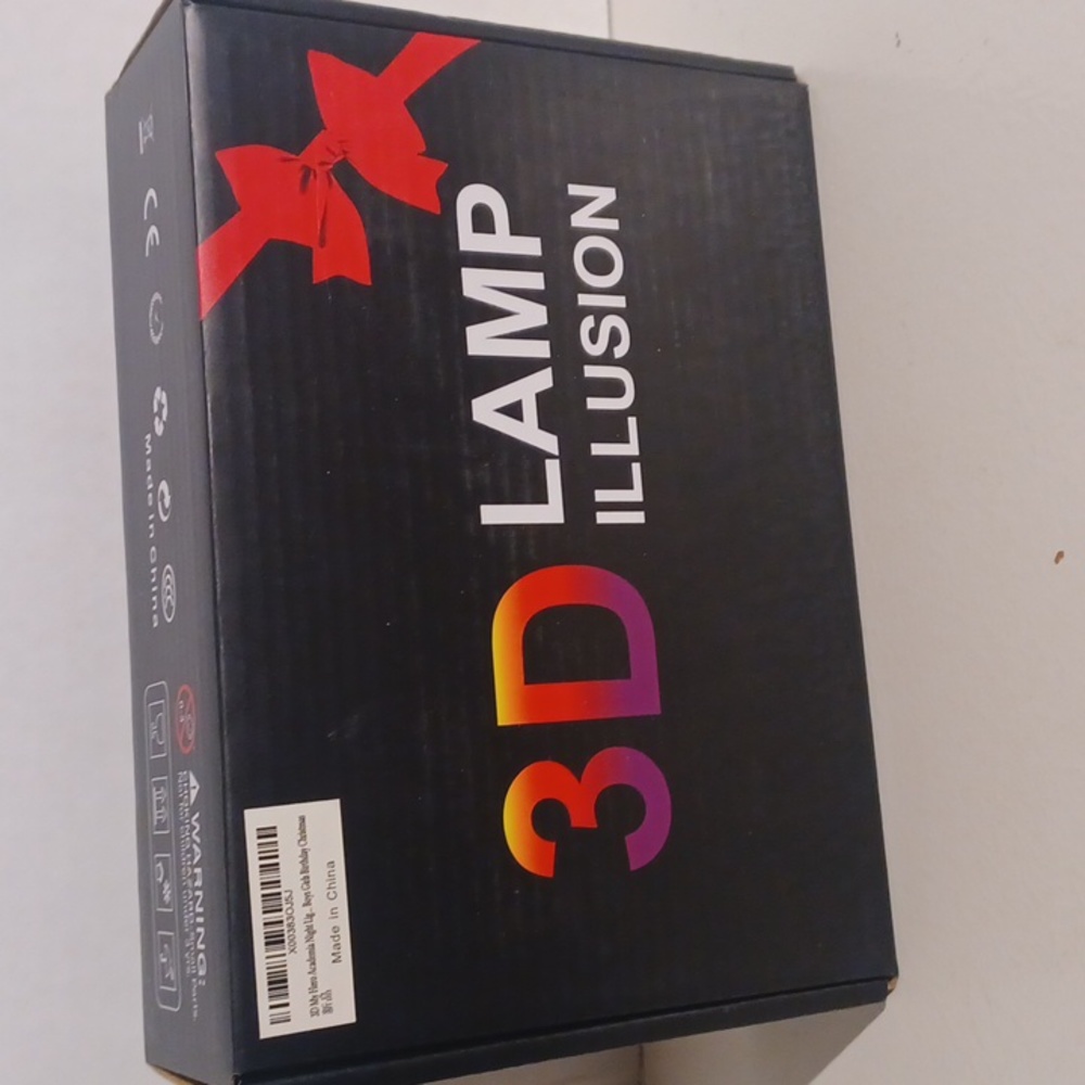3D Anime Lamp Figure Light Remote Control Multiple Colors